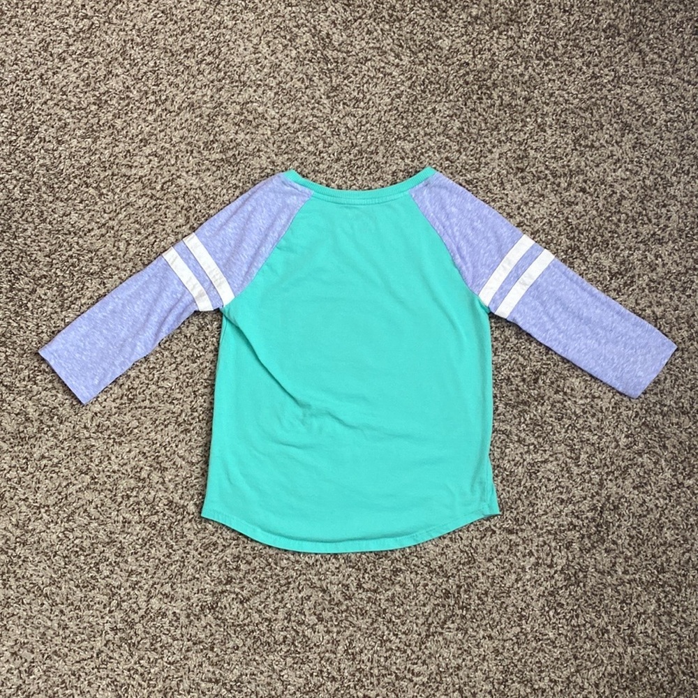 Girls Cat & Jack Springtime Glitter Raglan Tee Bundle - Picture 4 of 10
